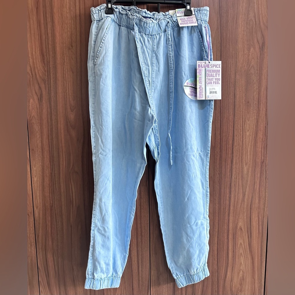 NWT. Blue Spice Jogger Ankle Pants Size X-LARGE
